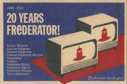 20 Years Frederator Networks Rack Cards Postcard Postcard Postcard