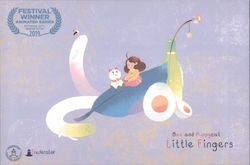 "Bee and Puppycat Little Fingers" Frederator Postcard