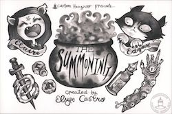 The Summoning Created by Elyse Castro Frederator Networks Postcard