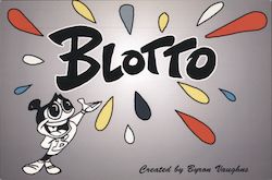 "Blotto" by Byron Vaughus Postcard