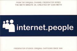 Internet.people - Frederator Studios. Original Cartoons since 1998 Rack Cards Postcard Postcard Postcard