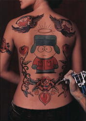 South Park New Episodes Back Tattoos Postcard