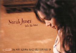 Norah Jones Feels Like Home Postcard