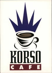 Korso Cafe in San Francisco Rack Cards Postcard Postcard Postcard