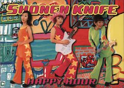 Shonen Knife Happy Hour the new album Rack Cards Postcard Postcard Postcard