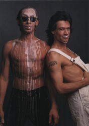 Eddie & Alex Van Halen Got Milk Advertising Postcard