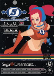 Space Channel 5 "Ulala" Postcard