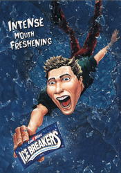 Cool Mint Icebreakers Intense Mouth Freshening Postcard