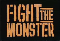 Fight the Monster by iFuse Postcard