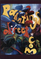 Paintings Direct "Shop The World for Original Art!" Postcard