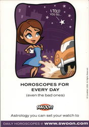 Swoon - Horoscopes for Every Day Postcard