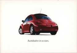 Autobahn-in-a-Can The New Volswagen Big Turbo Postcard