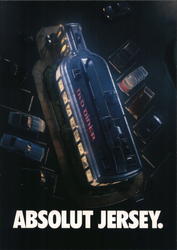 Absolut Jersey Postcard