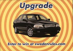 Volvo S40 / V40 - Sweden Rules Postcard