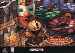 Pac-Man World NAMCO Advertising Postcard