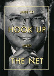 "Likes to Hook Up Over The Net" Forbes.com Postcard