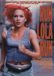 "Run Lola Run" Movie Postcard