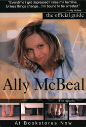 Ally McBeal The Official Guide at Bookstores Now Postcard