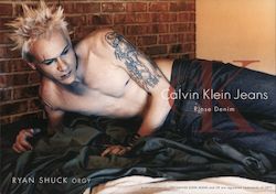 Calvin Klein Jeans Rinse Denim Postcard