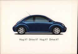 The New Beetle Volkswagen Postcard