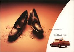 The Honda Civic "What about now?" Postcard