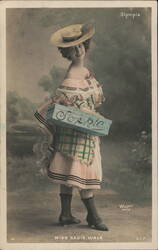 Miss Sadie Wale as "Sophie", Olympia Theatre, Paris France Postcard Postcard Postcard