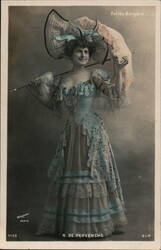 N. de Pervenche, Folies Bergère, Paris Postcard