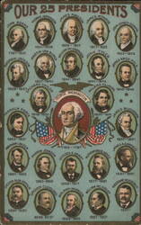 Our 25 Presidents Postcard