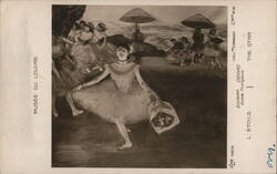 Edgar Degas, L'Étoile (The Star), Ballet Dancer, Louvre Museum Dancing Postcard Postcard Postcard