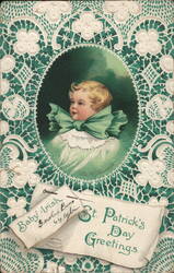 Baby Irish St. Patrick's Day Greetings Postcard Postcard