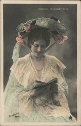 Marion Winchester Reading Postcard