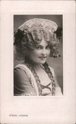 Madge Lessing Actress Portrait Postcard Postcard