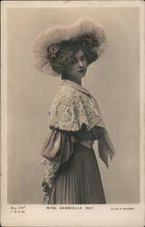 Gabrielle Ray, British Actress, Portrait Postcard Postcard