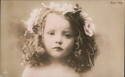 Baby May Portrait Postcard Babies Postcard Postcard