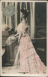 Edith Whitney Portrait, Reutlinger Paris Actresses Postcard Postcard Postcard