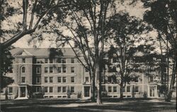 Oak Hall Men's Dormitory, University of Maine, Orono Postcard