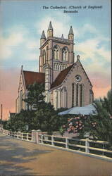 The Cathedral, Church of England, Bermuda Postcard