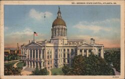 Georgia State Capitol, Atlanta, GA Postcard Postcard Postcard