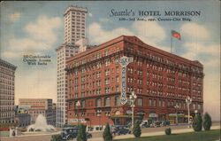 Seattle's Hotel Morrison, 509 - 3rd Ave. Postcard