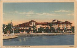 Hotel Monson, Saint Augustine, Florida Postcard