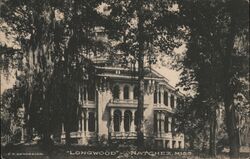 Longwood, Natchez, Miss. Postcard