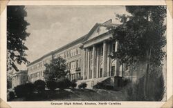 Granger High School, Kinston, NC Postcard