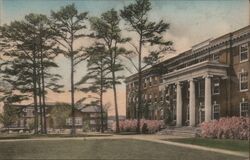 Shaw Dormitory and Gymnasium, Woman's College, Greensboro NC Postcard