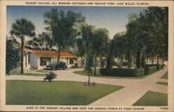 Tourist Village, Lake Wales, Florida Postcard