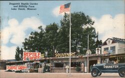 Dogpatch Reptile Garden and Hillbilly Farm, Lake Ozark, MO Postcard