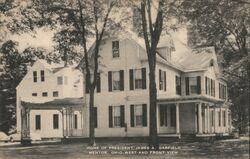 Home of President James A. Garfield, Mentor OH - Front & Back Ohio Postcard Postcard Postcard