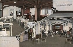 Mt. Washington Club, White Mountains, NH Postcard