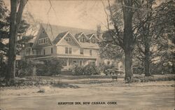 Hampton Inn, New Canaan, CT Postcard