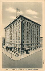 Hotel Robidoux, St. Joseph, Missouri Postcard