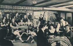 Bismarck Hotel Bier Stube Chicago Bavarian Entertainment Illinois Postcard Postcard Postcard